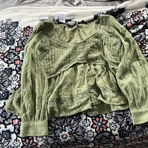 american eagle blouse